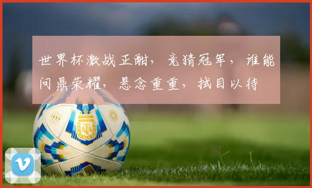 世界杯激战正酣，竞猜冠军，谁能问鼎荣耀，悬念重重，拭目以待